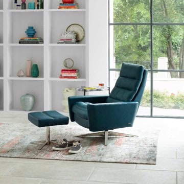 American leather chair